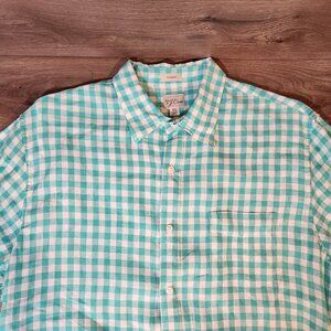 J. CREW Baird McNutt Irish Linen Shirt XL - Classic Fit